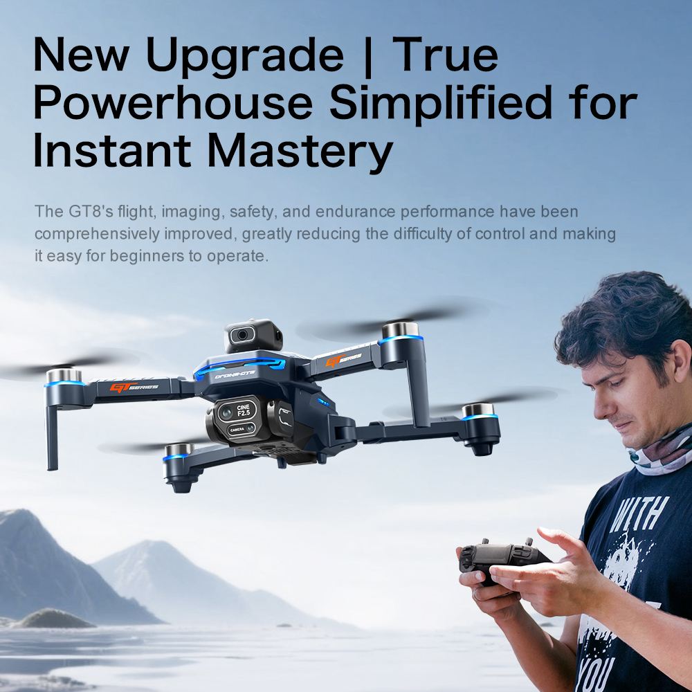 Original GT8 Drone 8K Professi - đánh giá và giá Drone Photogrammetry