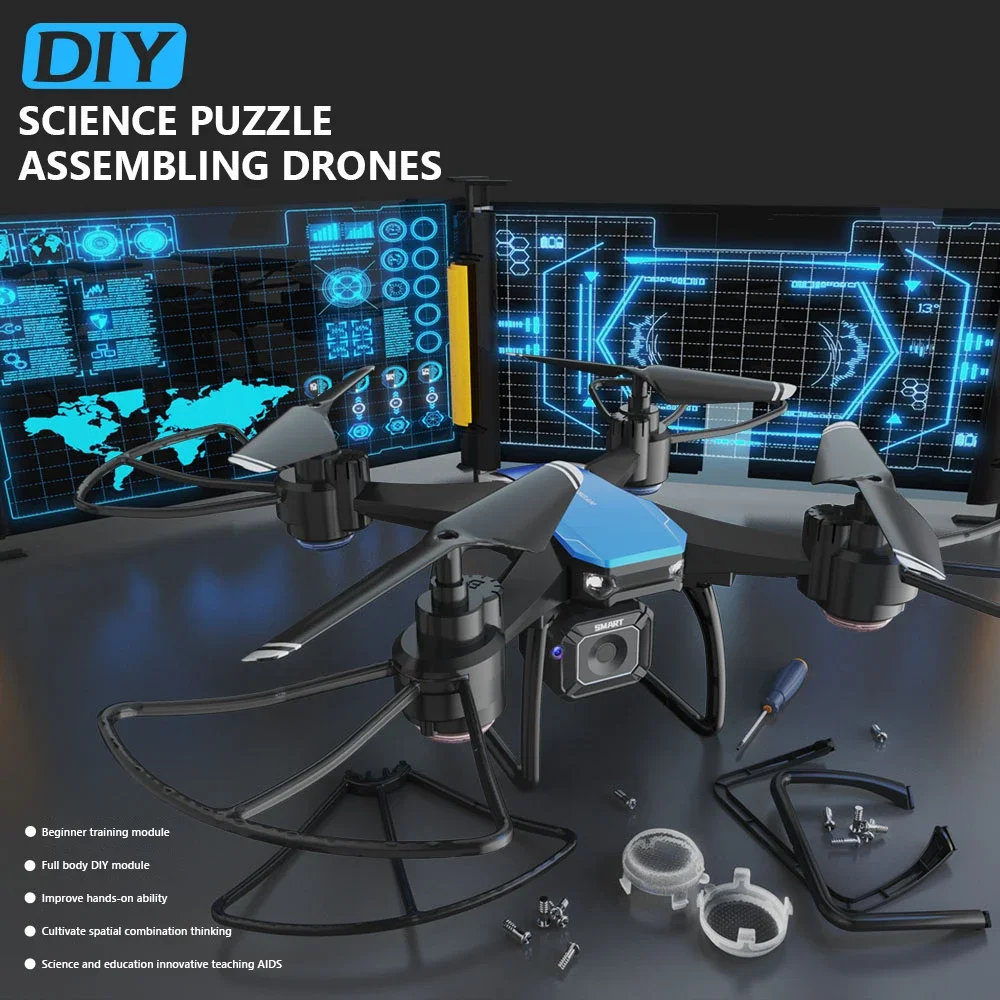 JJRC H108 DIY Teaching Assembl - đánh giá và giá Drone Aerial Photography