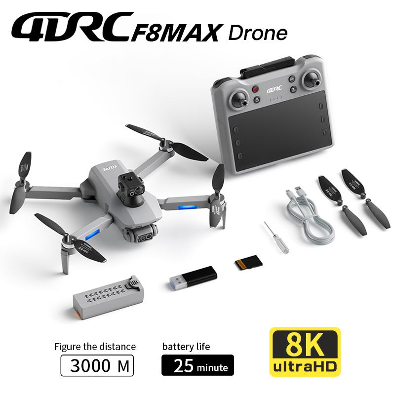 F8 MAX GPS Drone Professional  - đánh giá và giá Drone Photogrammetry
